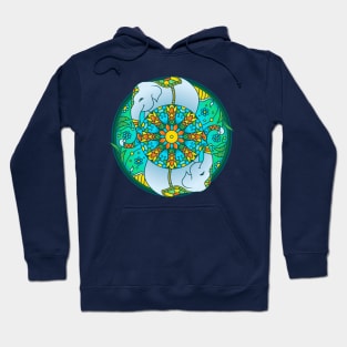 Elephant Mandala Hoodie